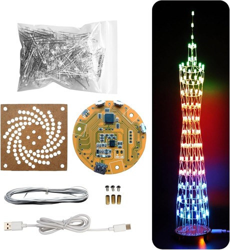 Led canton tower - led, model