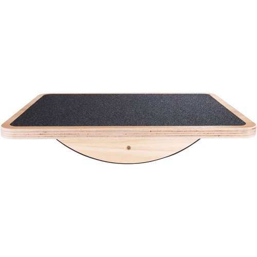 Wooden balance board non slip - wooden,