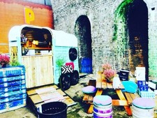 Converted horse trailer/ Mobile Bar