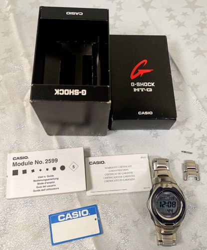 Boxed casio shock mtg 701 - shock,