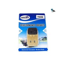 Sintered front brake pads for