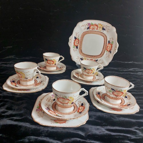 Vintage bell china - vintage, tea