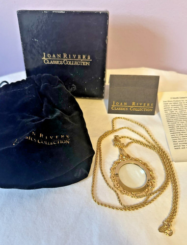 Joan rivers crystal - rivers, lorgnette