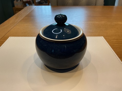 Denby boston lidded sugar - denby,