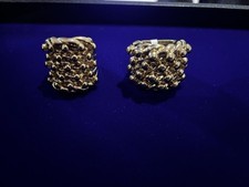 9ct Gold Plated 4 + 5 Row