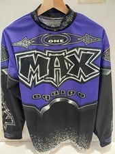 wulfsport mx jersey max equipe purple adults size small
