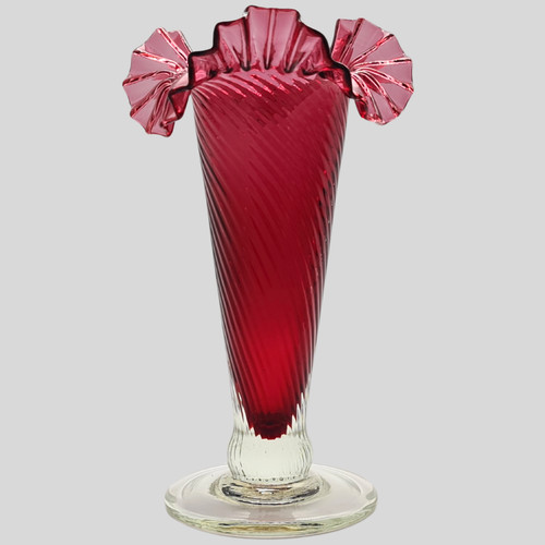 Vintage italian cranberry - italian,