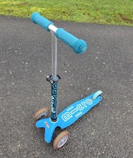Mini Micro Scooter Deluxe Aqua