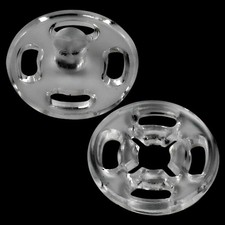 150pcs Clear Snap Buttons
