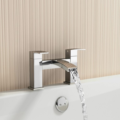 Waterfall bathroom taps - bathroom,