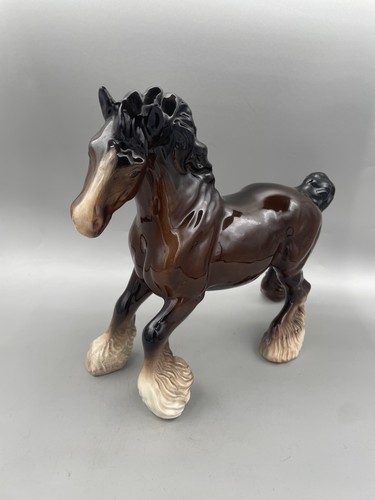 Beswick cantering shire - a,