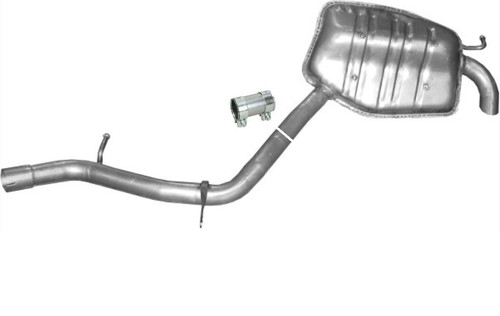 Rear exhaust muffler - exhaust, end