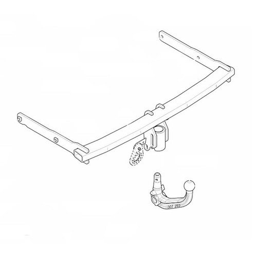 Westfalia towbar for audi - westfalia, a7