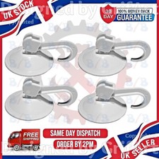 4 LARGE STRONG SUCTION HOOKS