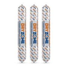 Dryzone Damp Proofing Course Cream DPC Wall Injection Treatment - 3 x 600ml