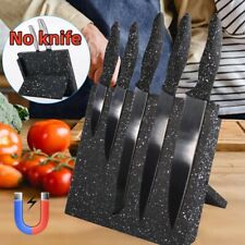 Magnetic Knife Holder Knife Block Rack Kitchen Organisation Cutlery Set Storage