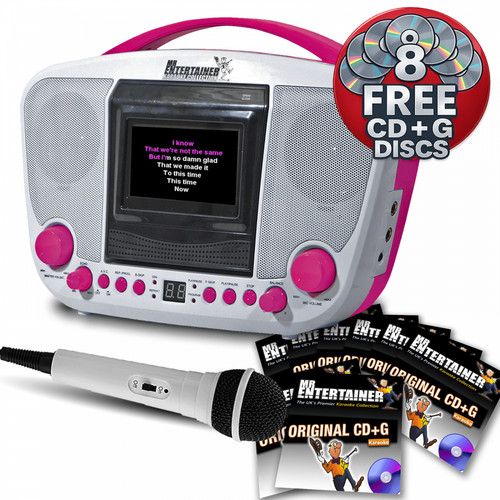 Karaoke machine with - with, screen