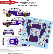 DECALS 1/32 REF 0067 SUBARU