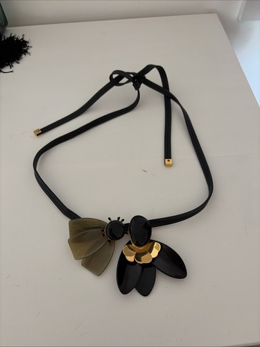 Marni rare necklace - marni, leather