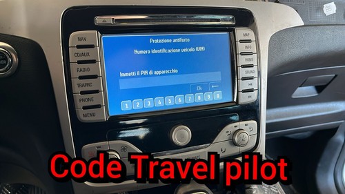 Ford radio code service travel - code,