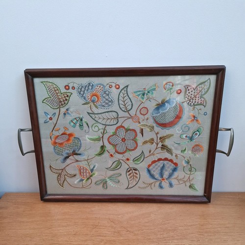 Antique vintage crewelwork - antique,