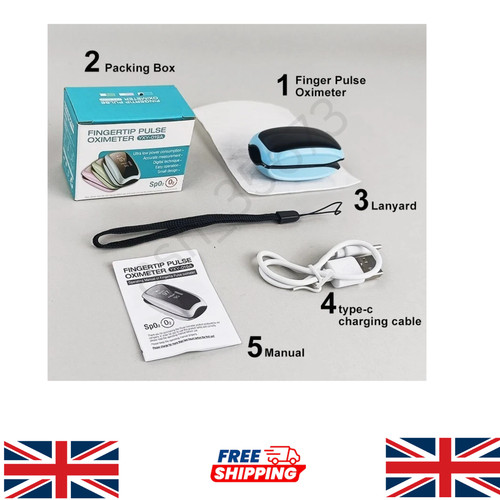 Rechargeable finger pulse - finger,
