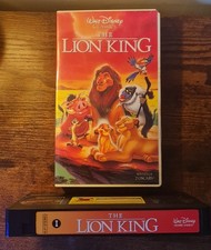 ULTRA RARE The Lion King 1995 IVL Hong Kong VHS - Collector Item Unique Variant!