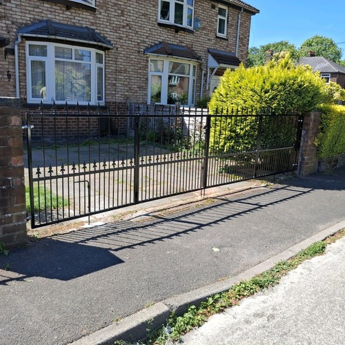 Folding gate metal - folding,