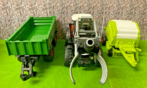 Remote controlled tractor with - remote,