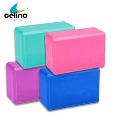Yoga Block Lightweight EVA Foam High Density Non-Slip Brick Workout Fitness Gym