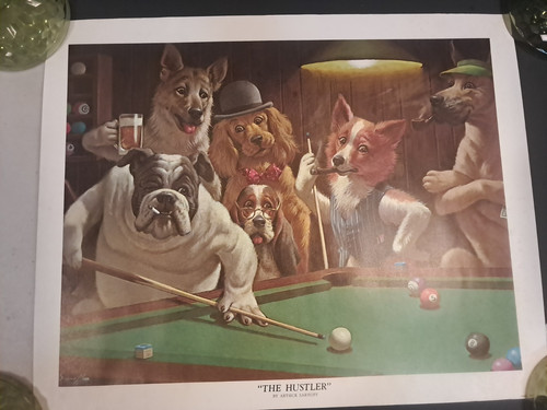 The hustler print - hustler, by
