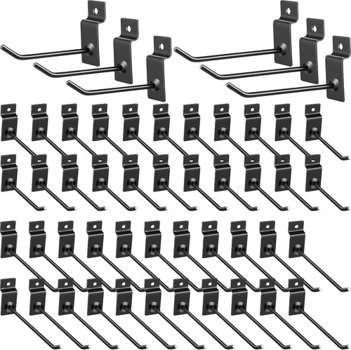 Packs slatwall hooks inch - hooks, 4