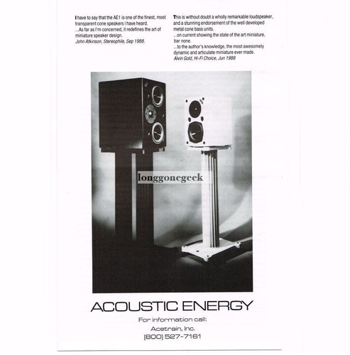 1991 acoustic energy - 1991,