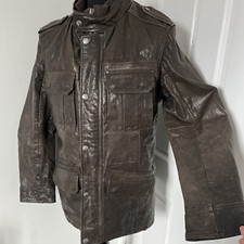 Vintage Redskins brown Leather