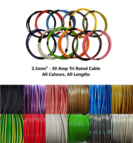 5mm 30 amp tri rated - -,
