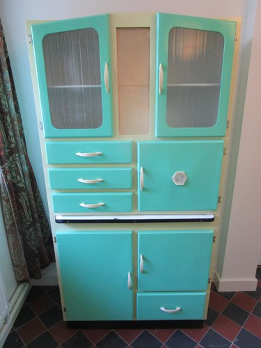 Vintage retro 1940 1950 larder - vintage,