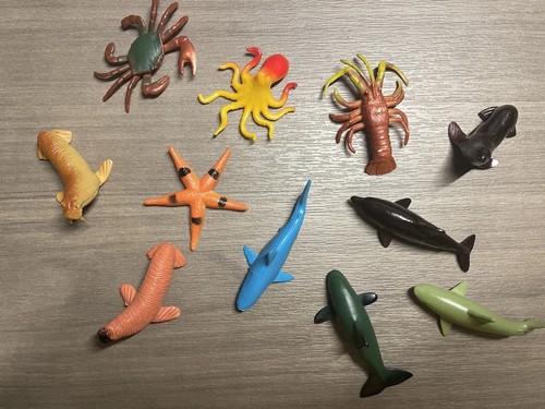 Marine animals lot - marine,