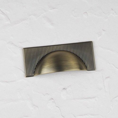 Brass kitchen cupboard - brass, handles