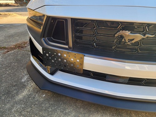 Bumper tow hook - bumper, plate