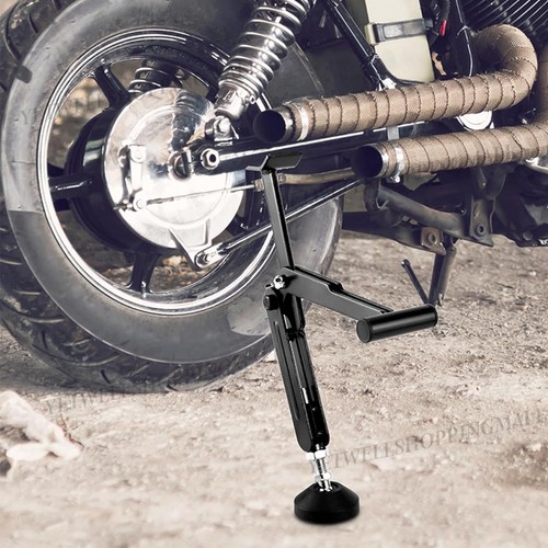 Foldable motorcycle wheel lift - foldable,