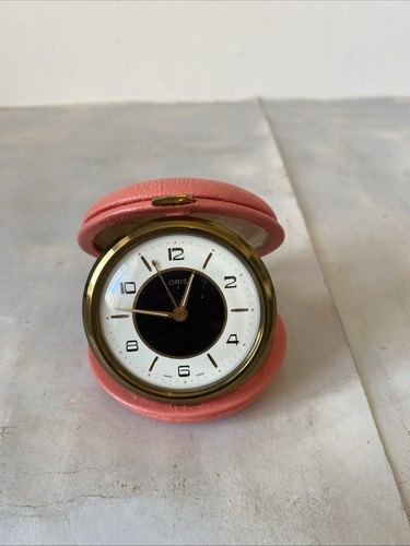 Vintage oris travel clock - vintage,