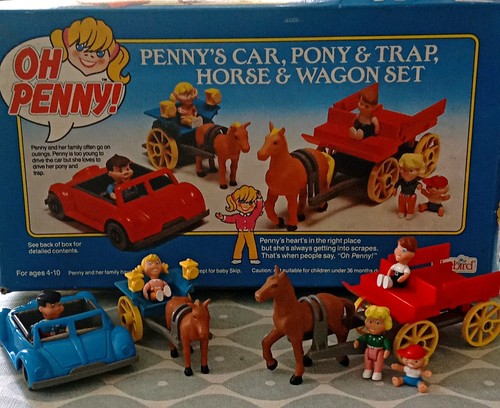Retro 80s penny - retro, pony