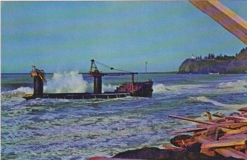 Lumber barge george olson cape - george, olson-cape