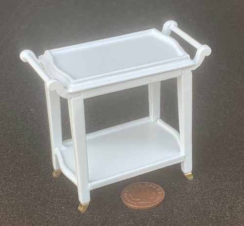 Dolls house serving trolley - house,