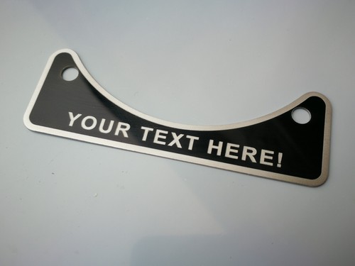 Custom fuel filler badge - custom,