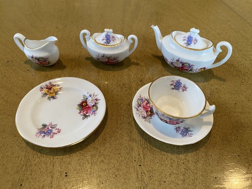 Vintage miniature tea - vintage,