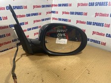 2011 HONDA CIVIC Mk8 5 Door DRIVER RIGHT  Black Door Wing Mirror E9024346