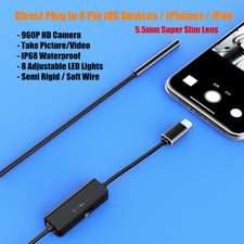 Slim 5.5mm Lens Endoscope
