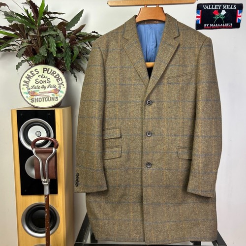 Mallalieus windowpane tweed - windowpane,