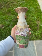 antique Japanese satsuma pottery vase